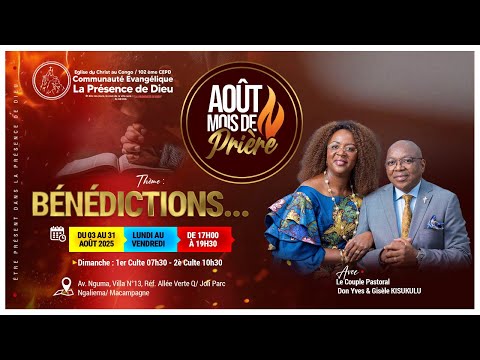 Past Gisèle KISUKULU LA PRIERE ET L OFFRANDE 27 AOUT 2025