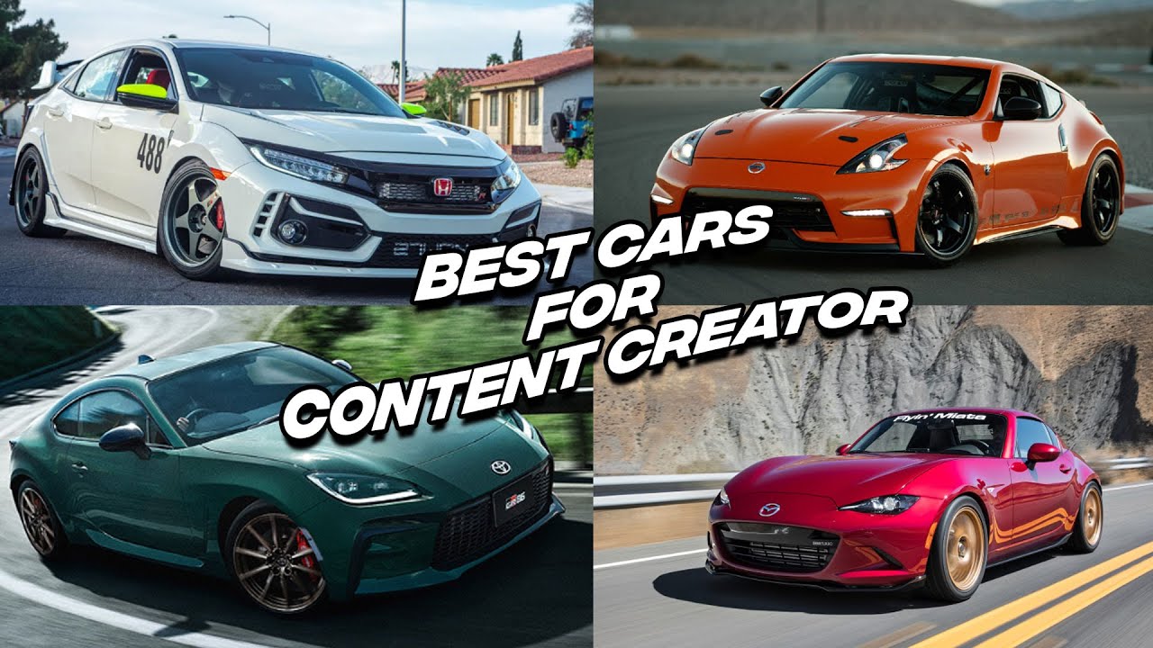 BEST CARS FOR SOCIAL MEDIA CONTENT CREATION