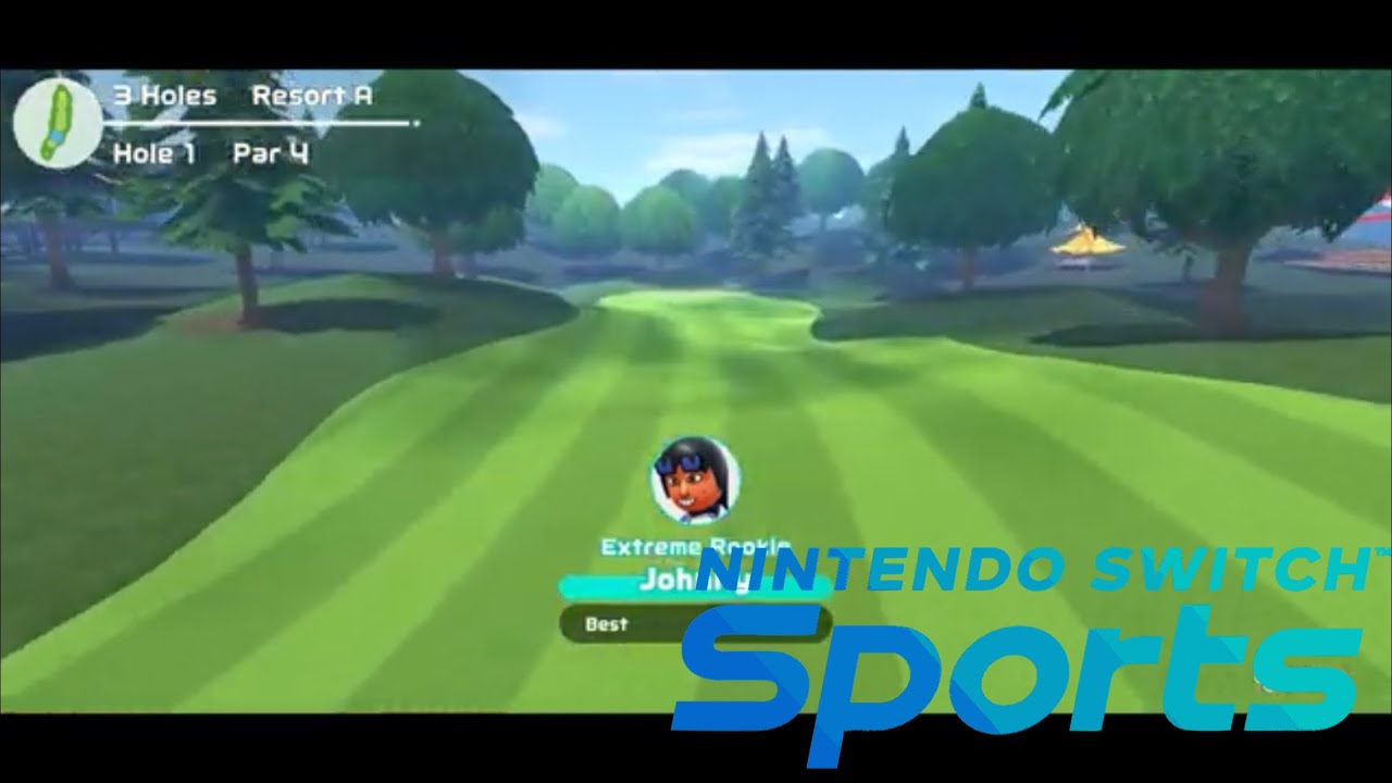 Nintendo Switch Sports Locally Golf Resort Resort A YouTube