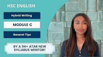HSC English: Hybrid Writing Tips (Imaginative/Discursive) | Module C