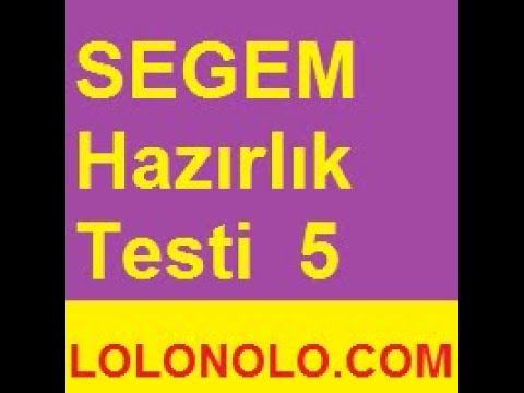 Segem Haz Rl K Testi Segem Sigorta Teknik Personel Yeterlilik