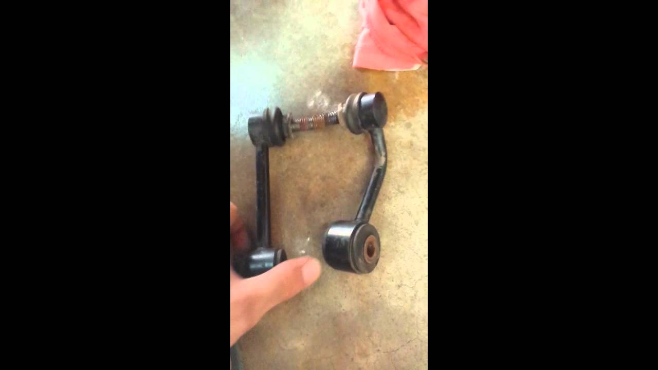 JK sway bar quick disconnect DIY YouTube