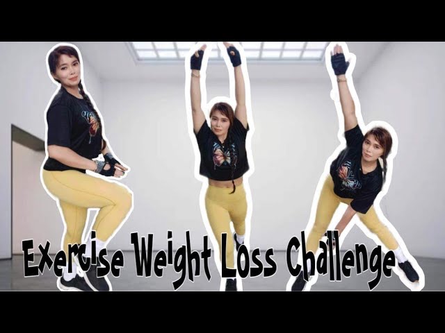 Exercise To Weight Loss Challenge/Workout Routine at Home 💚💪 class=