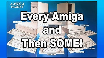 Every Commodore /Amiga Model Ever Made