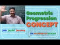Geometric Progression concept - IB/IGCSE/CBSE/ISC boards