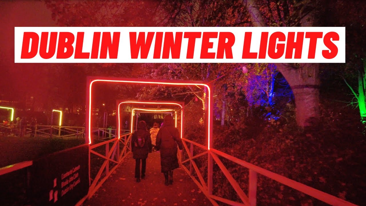 Christmas Lights in Merrion Square 2022 YouTube