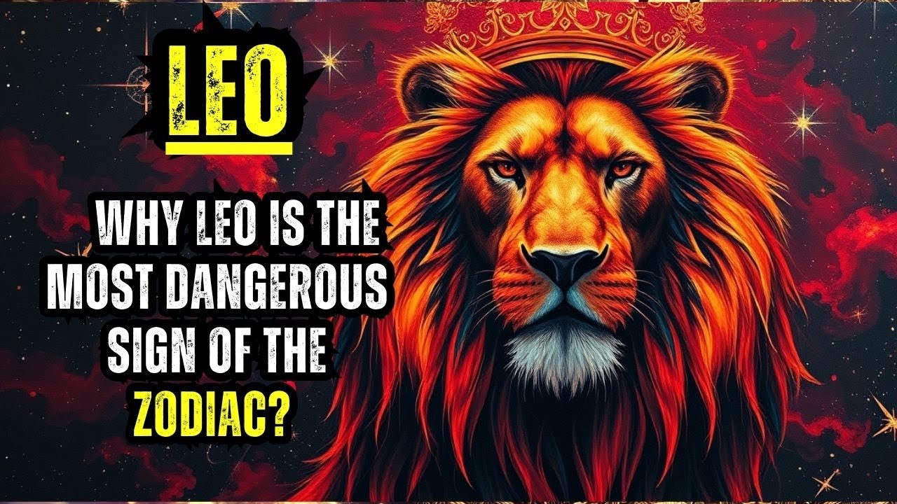 🔥 WHY LEO IS THE MOST DANGEROUS SIGN OF THE ZODIAC? 🔥10 DANGER SIGNS!!!