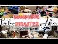 COMPLETE DISASTER/ WHOLE HOUSE CLEAN WITH ME/REAL LIFE MESS/ EXTREME CLEANING MOTIVATION