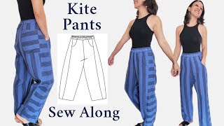 видео: Как сшить брюки-кайт | Учебное пособие Matchy Matchy Sewing Club (для начинающих) картинка: Как сшить брюки-кайт | Учебное пособие Matchy Matchy Sewing Club (для начинающих)
