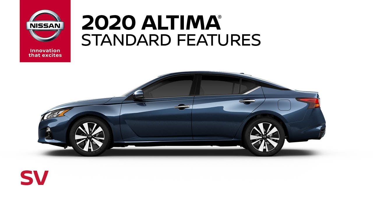 2020 Nissan Altima Sv Walkaround Review