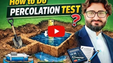 Soil Percolation Test | Soil Testing Machine for construction  | Quality Control