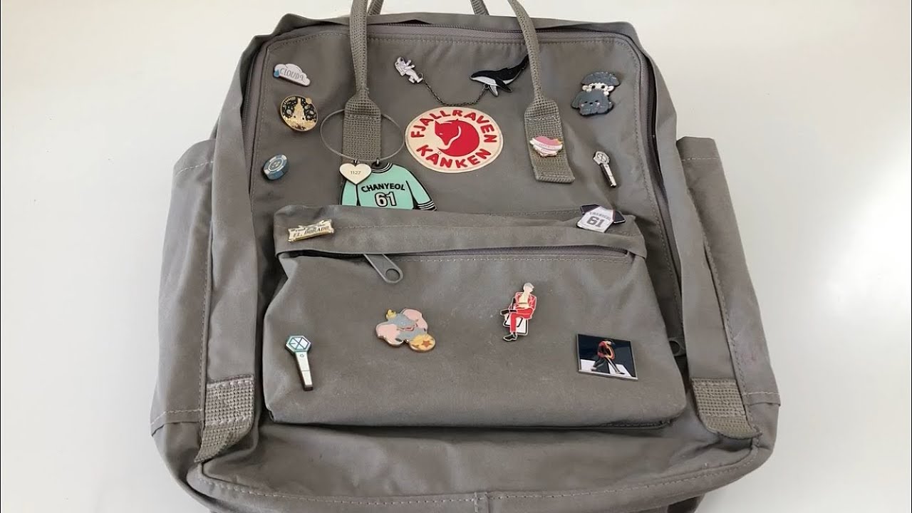 Pin on backpack