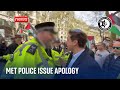 Met Police apologises twice after threat to arrest antisemitism campaigner