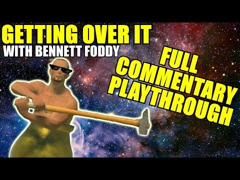 Getting Over It With Bennett Foddy Full Playthrough / Commentary Run - YouTube