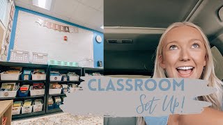 CLASSROOM SET UP DAY 5 &amp; 6!