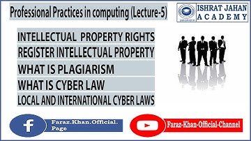 Professional Practices in computing | Lecture5 | Faraz Khan