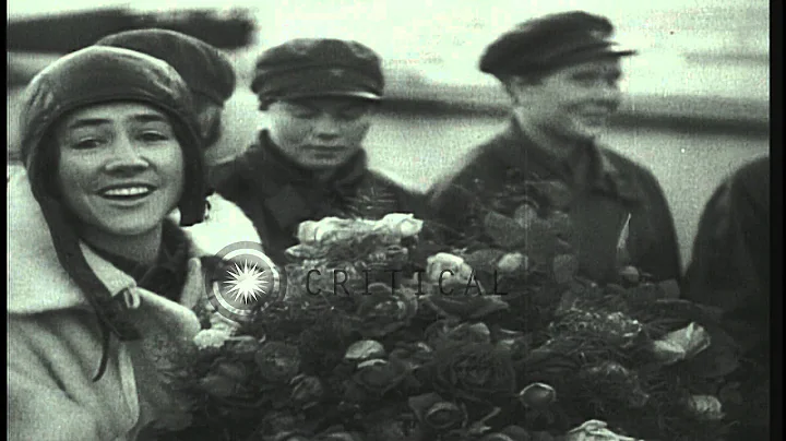 Charles Augustus Lindbergh and  Anne Morrow Lindbe...