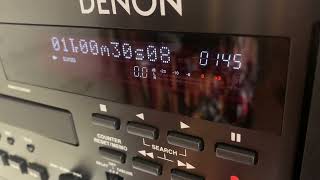 DENON DN-T625 test of cd playback glitch