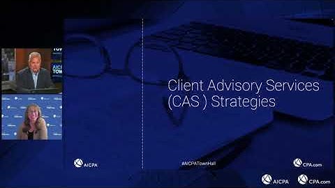 Client advisory services (CAS) strategies