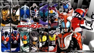 Kamen Rider Kabuto All Riders Henshin, Form And Attack