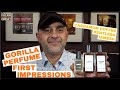 Gorilla Perfume Cardamom Coffee, Rentless, IAMESH First Impressions + Samples GVWY