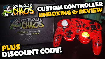 [UNBOXING] - @ControllerChaos Custom Gamecube Controller Unboxing & Review!