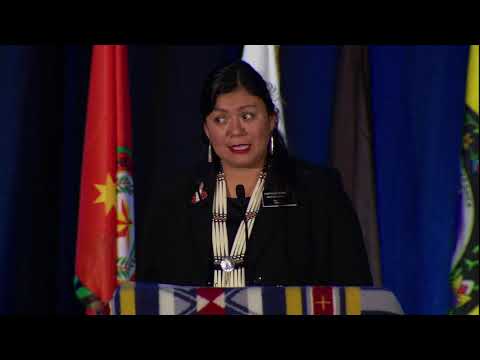 16th National Indian Nations Conference Ruth Buffalo - YouTube