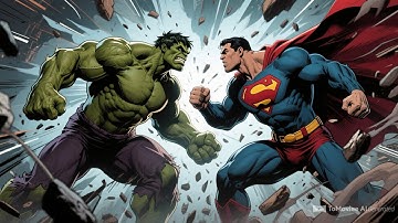 Hulk vs. Superman: The Ultimate Superhero Showdown | Marvel vs. DC