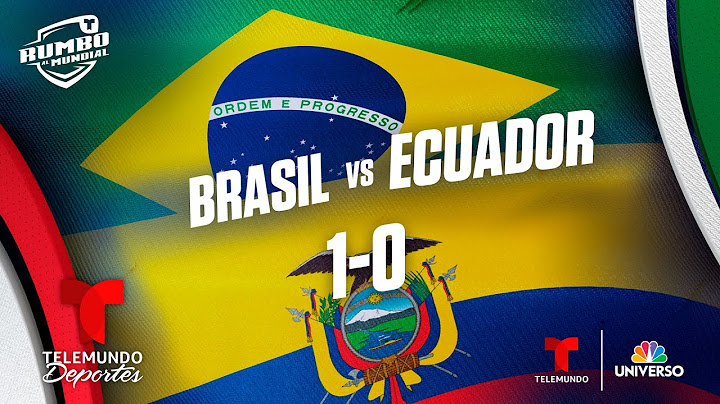 Highlights & Goles – Brasil vs. Ecuador 1-0 | FIFA | Telemundo Deportes