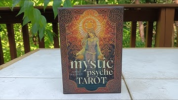 MYSTIC PSYCHE TAROT (ROCKPOOL ORACLE) ~  *** NEW RELEASE ***   Unboxing & Full Flip Through
