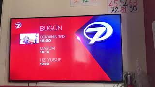 Kanal 7-sponsorluk,yayın akışı,yabancı dizi ve akıllı işaretler jenerigi-7 yaş ve üzeri için(2016-?) Resimi