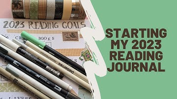 2023 READING JOURNAL SETUP || Bookish Bullet Journal 📚 [CC]