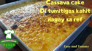 How to cook cassava cake/ Sobrang sarap nito. Malambot kahit ilagay sa ref ng overnight screenshot 3