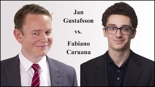 GM Fabiano Caruana plays blitz with GM Jan Gustafsson in a live stream