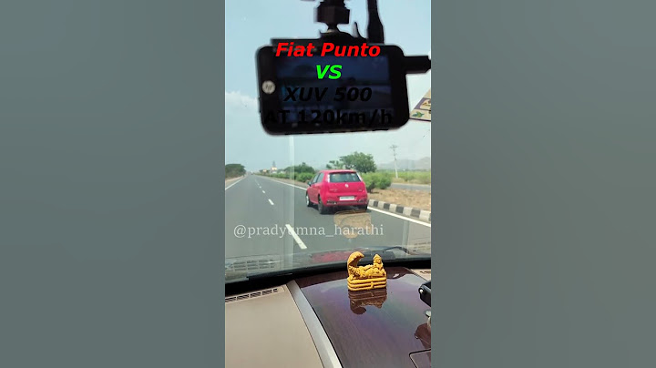XUV500 Takes on Fiat Punto in INSANE Drag Race 2025