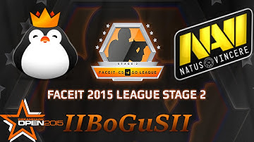 NaVi vs Kinguin [Overpass] - Map 3 - FACEIT League 2015 Stage 2 Finals at DreamHack - CSGO