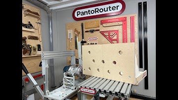 Vertical Clamping Jig for the PantoRouter Woodworking Joinery Machine