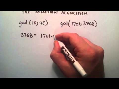 Video: How To Find The Greatest Common Divisor Of Numbers