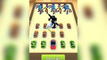 Cars Monster Rampage - Merge Robot; Cars Battel, Mobile Gameplay, Merge Master ⭐
