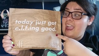 E.L.F Cosmetics Mini Haul and Try On