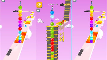 STACK RIDER 😳 All Level Game Play Walkthrough | New Update Android & iOS | Level  Part 3(3)