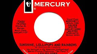 1965 Hits Archive Sunshine, Lollipops, And Rainbows - Lesley Gore Mono 45