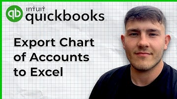 How to export chart of accounts from QuickBooks Online to Excel (2025 Guide)