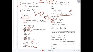 Maths || Logarithms || Basic Level || Ex 2.2