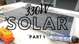 Camper Solar For Dummies (Like me)    -2022 Cherokee Grey Wolf    -Part 1-