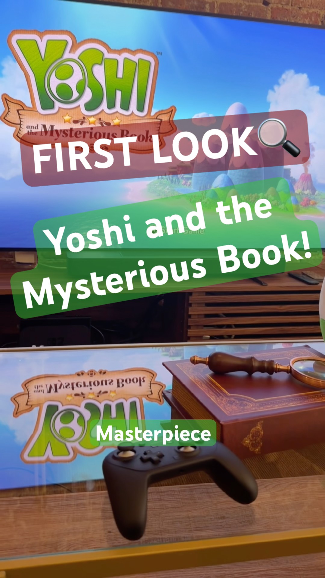 First Look! Yoshi and the Mysterious Book #NintendoSwitch2