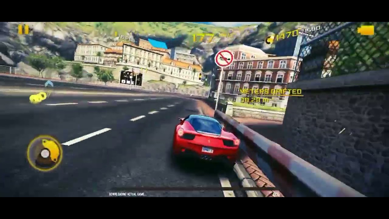 my first video with asphalt 8 game - YouTube