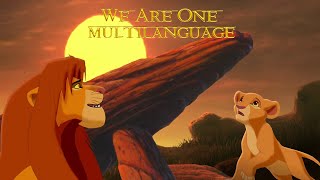 We Are One - One Line Multilanguage