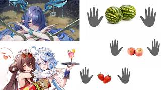 FRUITs tier list! 😋【Genshin impact】