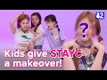 Cc stayc gets a magical makeover by kids  kpop glam squad  stayc